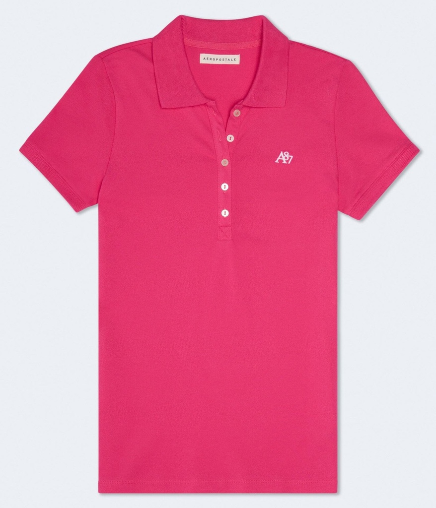 Camisa Mujer Polo A87 Logo