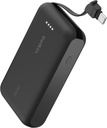 Belkin Cargador Portátil, 10000 mAh con Cable Integrado