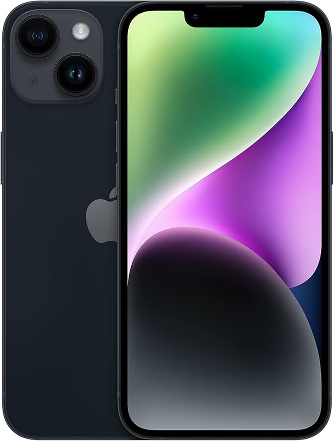 Apple iPhone 14 (renovado), 128 GB, medianoche - desbloqueado