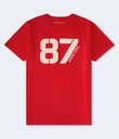 Camiseta con gráfico aplicado “87”.